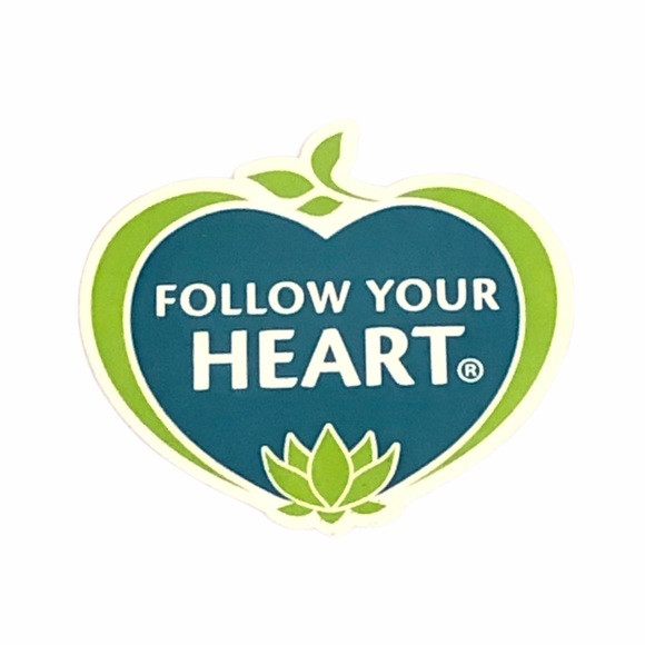 Follow Your Heart Sticker New - Picture 1 of 6